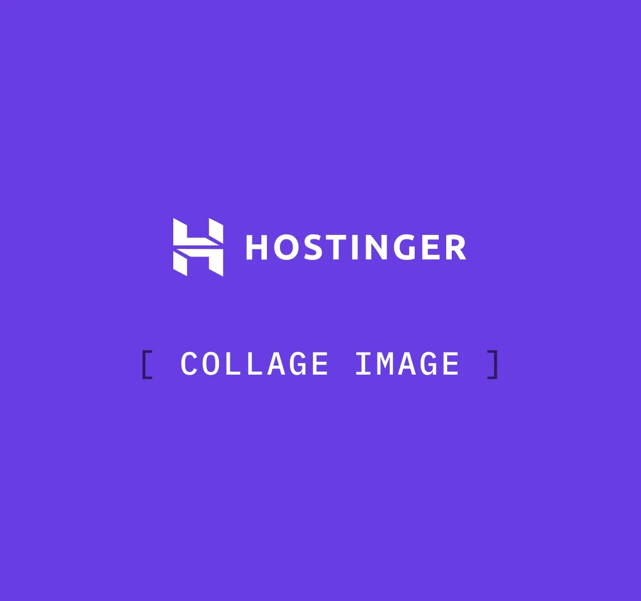 Hostinger [ Collage Image ]